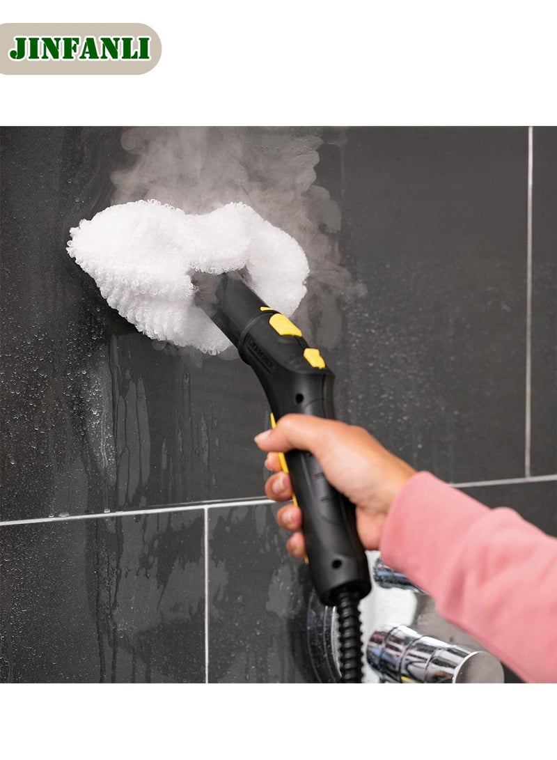 جين فان ل أنا منظف ​​البخار SC3، فلتر منظف البخار SC3 البلاستيكي، JE2.863-018، فلتر إزالة الترسبات الكلسية أبيض/أسود، ما عليك سوى إدخال الفلتر والضغط على زر إعادة الضبط - مناسب لـ Karcher - Image 2