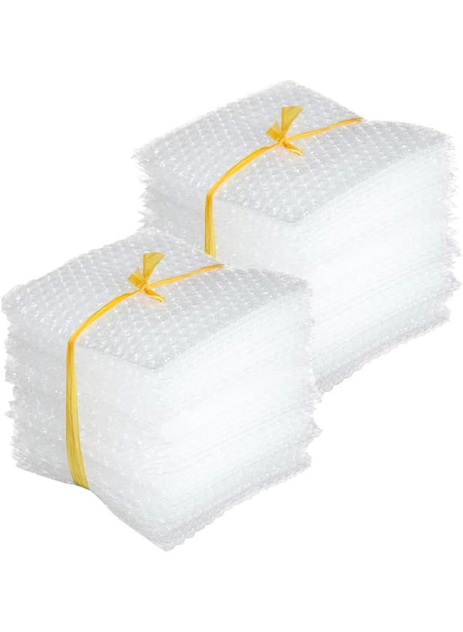 erorex Gmqg 50Pcs Clear Bubble Out Bags Bubble Pouches Bags For Shipping Double Wall Bubble Cushioning Wrap Bags For Mailing Packing Moving And Storage Fragile Dishes Electronic Item 30 X 30 Cm - Image 1