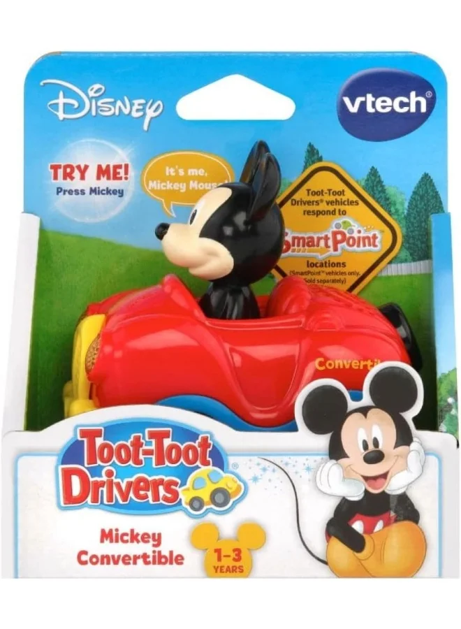 vtech Toot-Toot Drivers Mickey Convertible, Multi-Colour, Vt80-511003