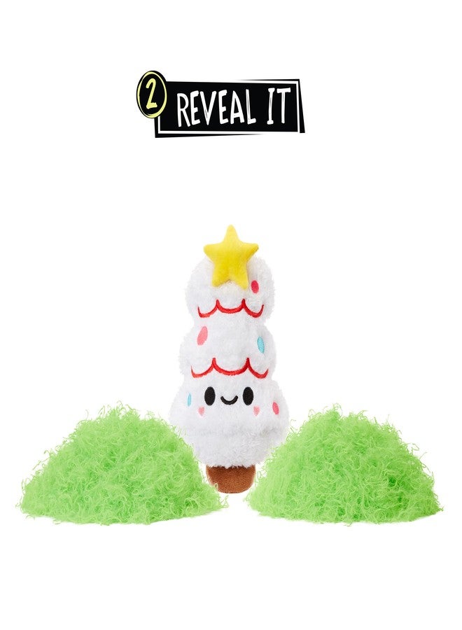 Fluffie Stuffiez Holiday Christmas Tree Small Collectible Feature Plush, Surprise Reveal Unboxing with Huggable ASMR Fidget DIY Fur Pulling, Ultra Soft Fluff - Image 4