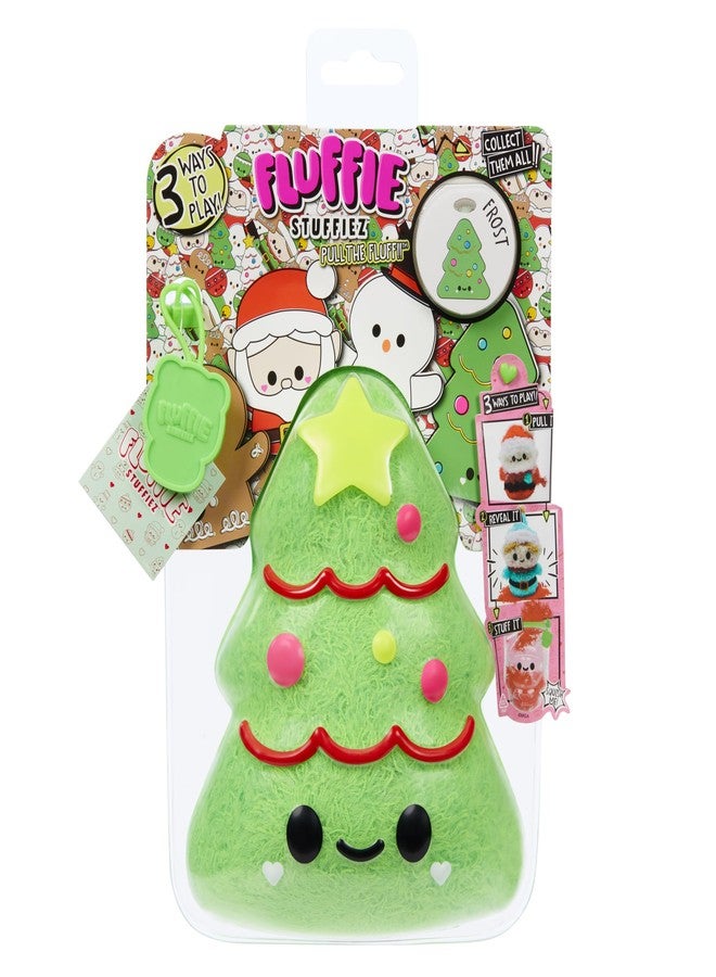 Fluffie Stuffiez Holiday Christmas Tree Small Collectible Feature Plush, Surprise Reveal Unboxing with Huggable ASMR Fidget DIY Fur Pulling, Ultra Soft Fluff - Image 2