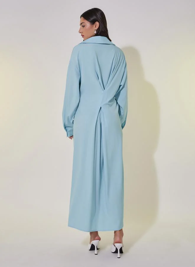 Take Two Collared Maxi Dress
