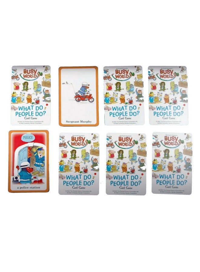 Briarpatch, Richard Scarry's What Do People Do Card Game, Based on Early Reader Books for Preschool, Kindergarten and 1st Grade - Image 2