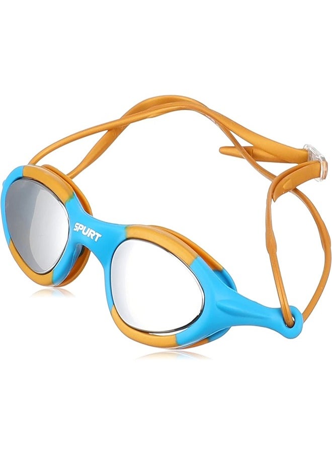 Spurt Large gold swimming goggles - SIL 1 AF MIRROR  - Image 1