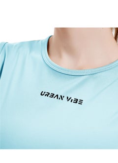 Selecta Now Ladies Sleeveless Cotton Sky Blue T-Shirt Breathable Tank Top Soft Stretchable Women’s T Shirt Ideal for Hot Climate  - Image 5