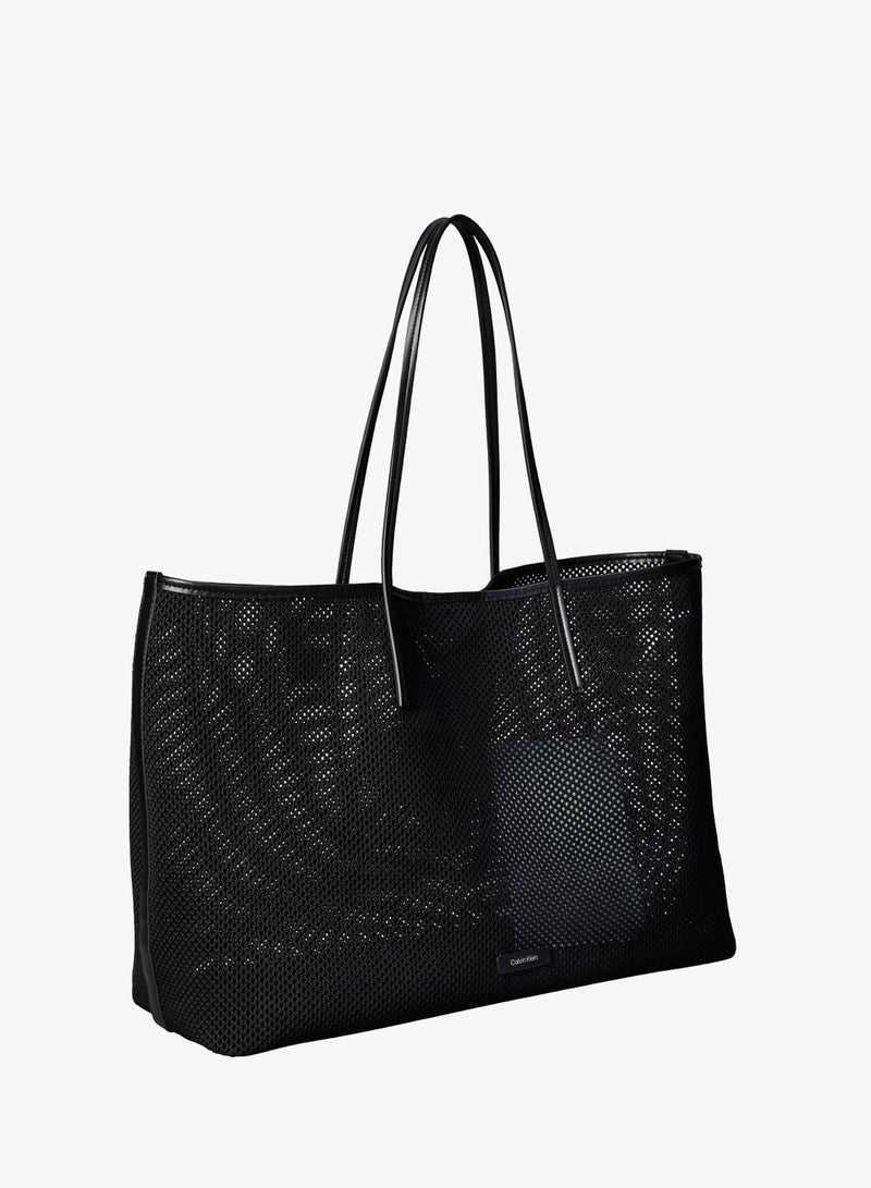 CALVIN KLEIN Emblem Large Tote Bag - Image 2