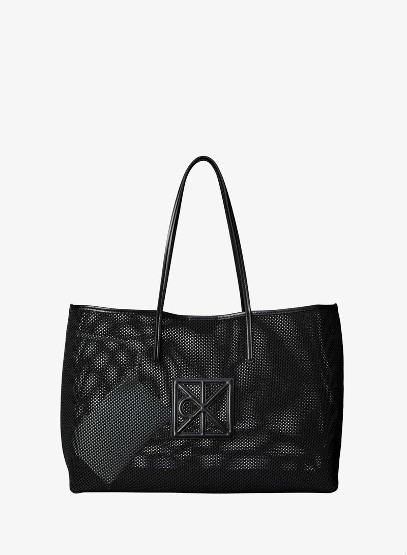 CALVIN KLEIN Emblem Large Tote Bag - Image 1