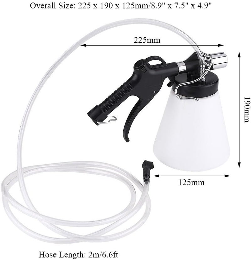 Aramox Brake Bleeder Kit, Car Brake Bleeder Bleeding Fluid Change Kit Air Pneumatic Garage Vacuum Tool Type (American Type) - Image 4