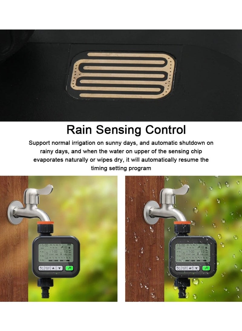 AROAQ - Smart Irrigation System Controller Gardening Irrigation Timer Garden Balcony Rain Sensing Control Automatic Watering Device - Image 1