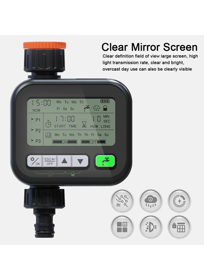 AROAQ - Smart Irrigation System Controller Gardening Irrigation Timer Garden Balcony Rain Sensing Control Automatic Watering Device - Image 1
