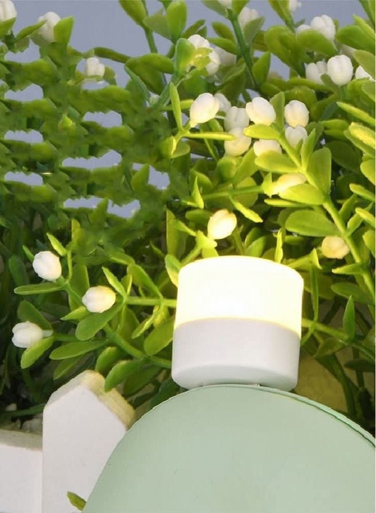 Captaintech Plug-in LED Night Light Mini USB, LED Light, Warm White, Compact, Ideal for Bedroom, Nursery, Hallway, USB Atmosphere Light - Image 2