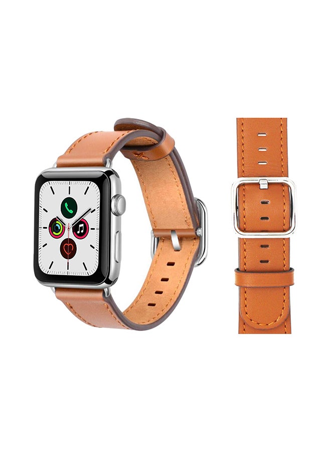 Perfii Stylish Band For Apple Watch Series 5/4/3/2/1 Brown