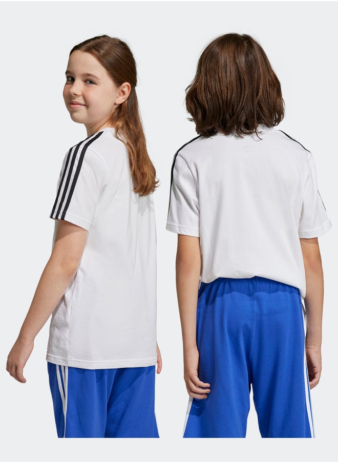 Adidas Essentials 3-Stripes Cotton T-Shirt  - Image 2