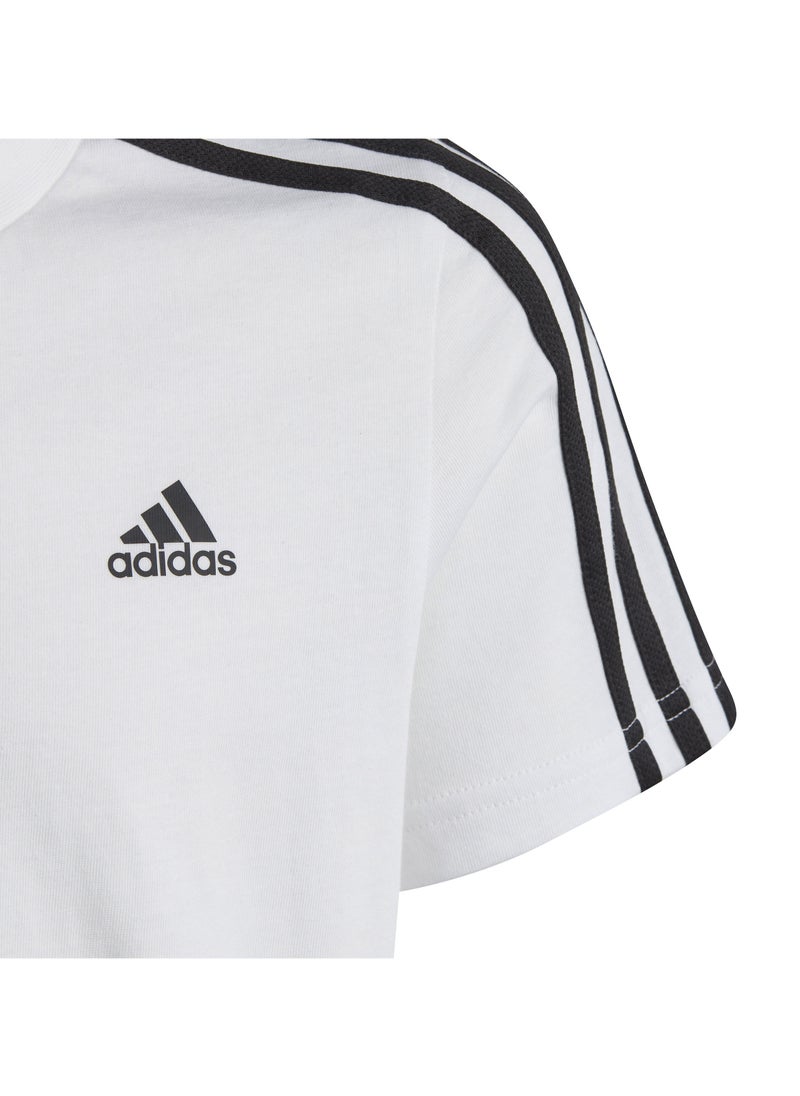 Adidas Essentials 3-Stripes Cotton T-Shirt  - Image 5