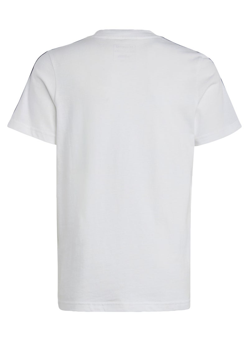 Adidas Essentials 3-Stripes Cotton T-Shirt  - Image 4