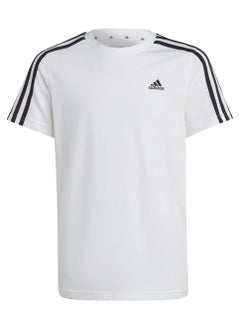 Adidas Essentials 3-Stripes Cotton T-Shirt  - Image 3