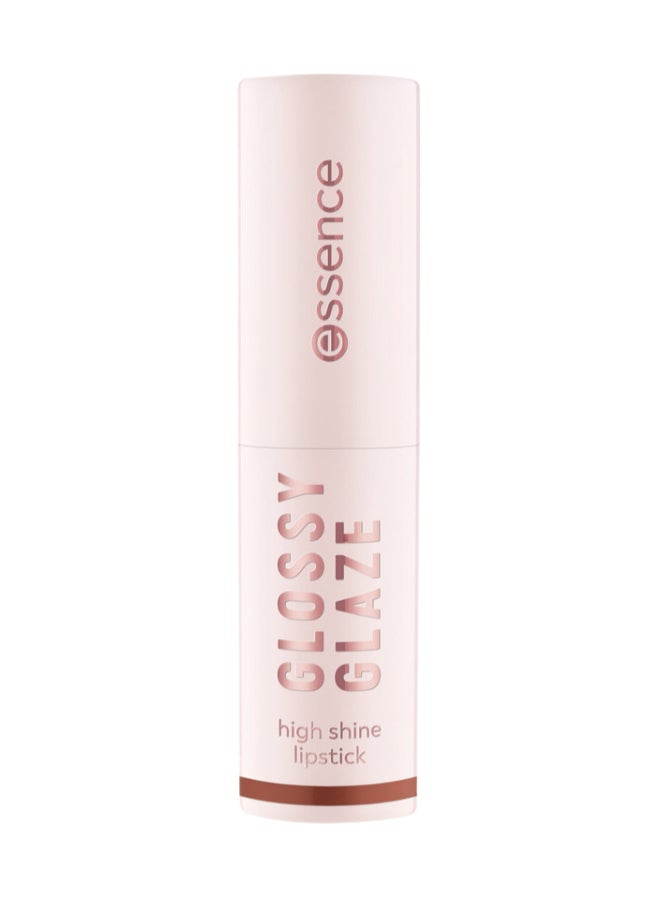 Essence Shiny Glaze High Shine Lipstick | No 01 Brown Livin La Vida Mocha | Highly Pigmented Glossy Colour Intensive | Smooth Buttery Texture | Long Lasting Comfort | Pack of 1 (1.9 g) Livin La Vida Mocha - Image 2