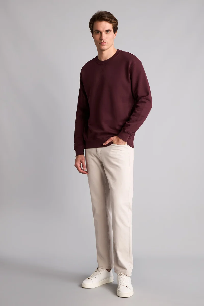 Defacto Regular Fit Long Sleeve Sweatshirt