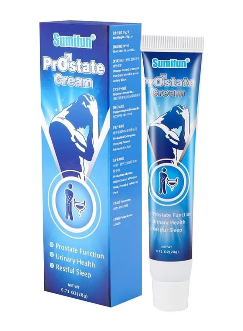 Prostate Cream for Men Relieves Frequent Urination and Improves Overall Health 20g