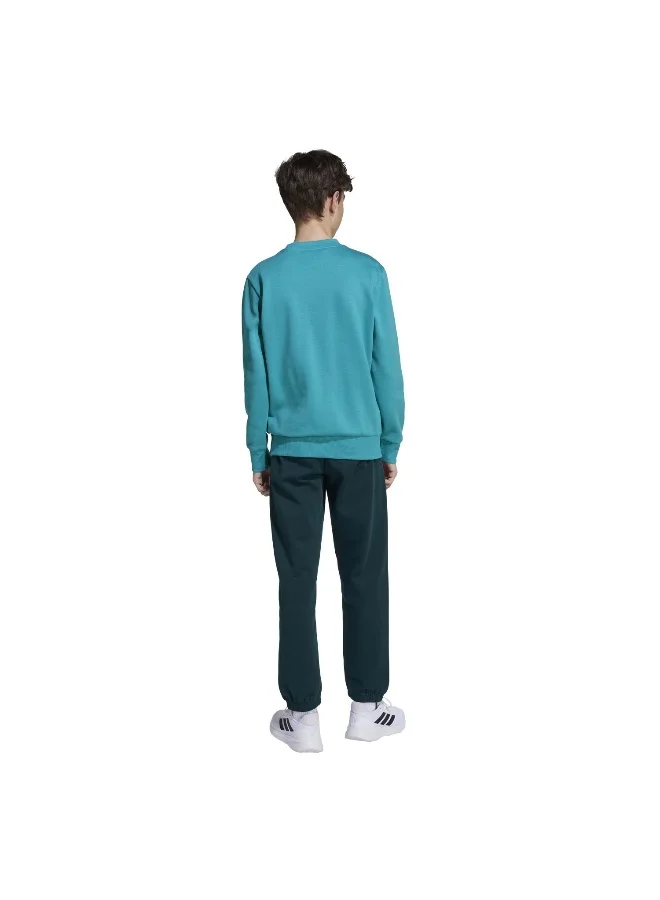 Adidas J Bl Fl Jog 240 Green Training Suits For Junior 7-8Y