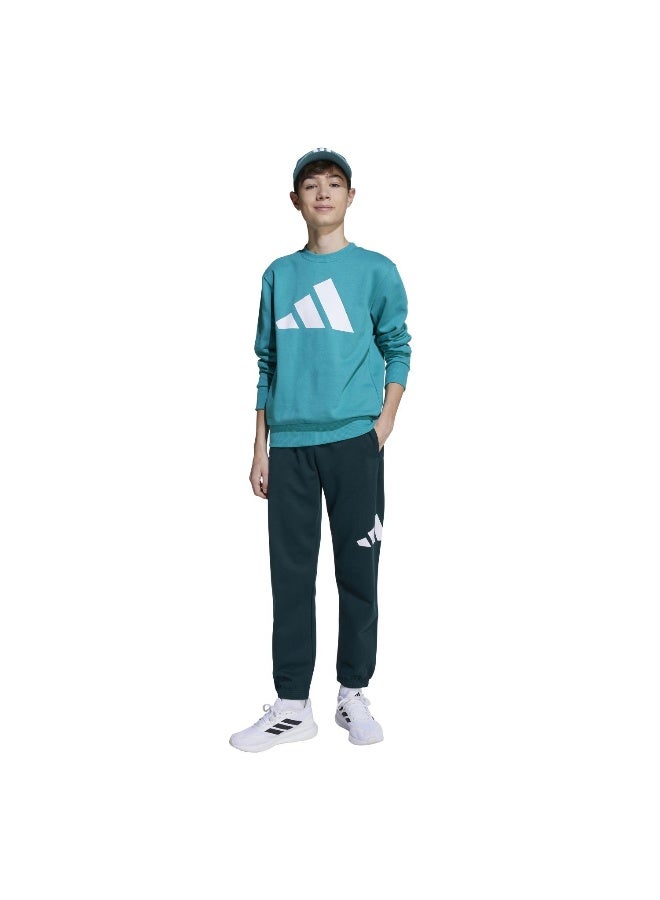 Adidas J Bl Fl Jog 240 Green Training Suits For Junior 7-8Y - Image 5