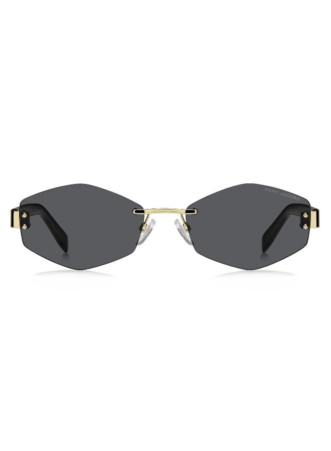Marc Jacobs MARC 496/SAIR RHL Women's Rimless Hexagonal Sunglasses - Lens Size: 57 mm - Image 2