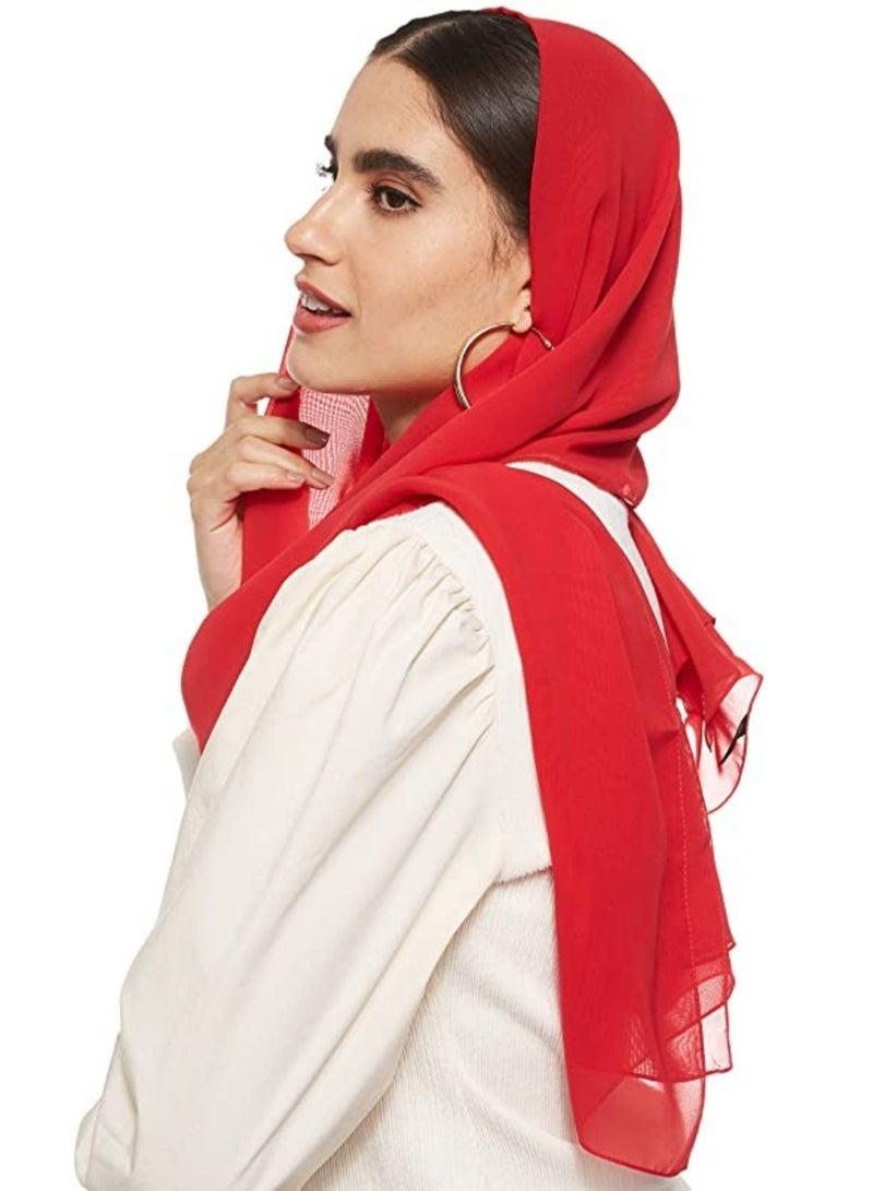 شال حجاب شيفون - Image 1