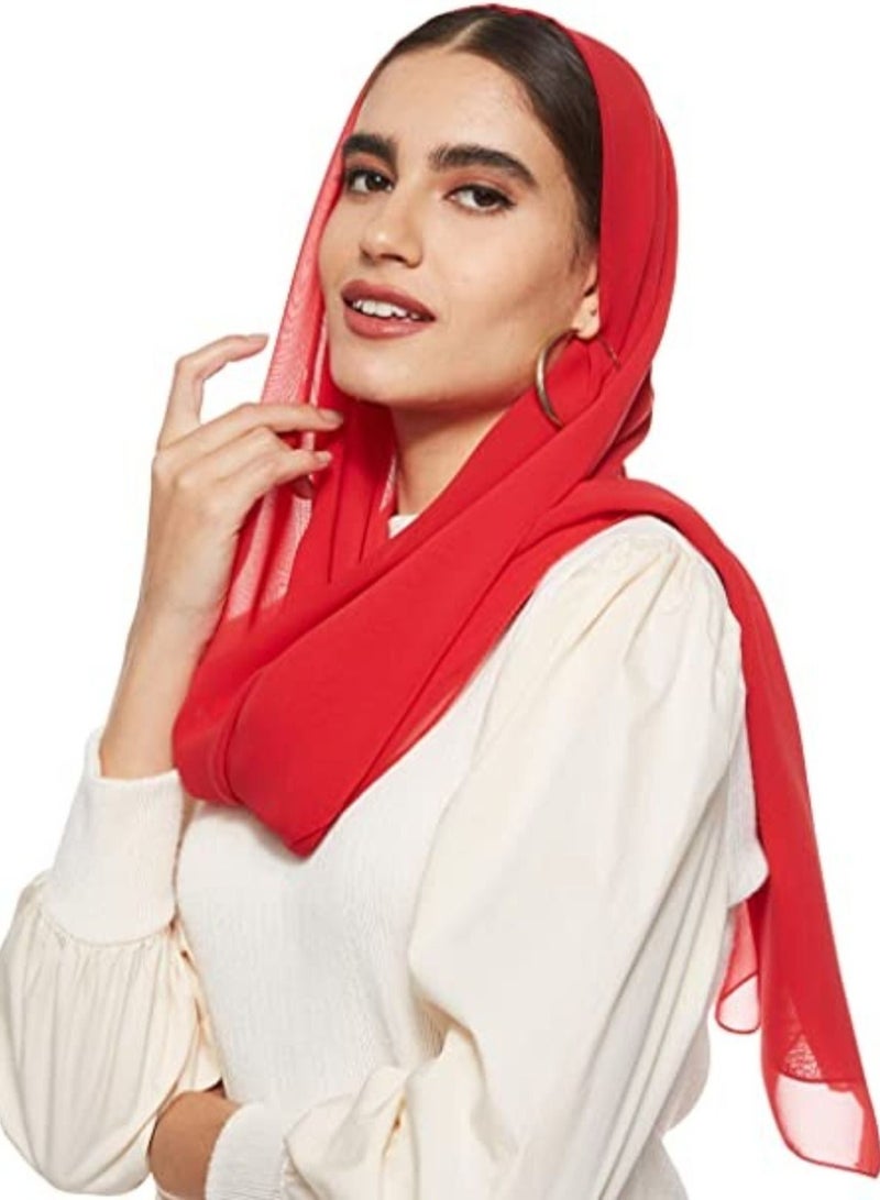 شال حجاب شيفون - Image 4