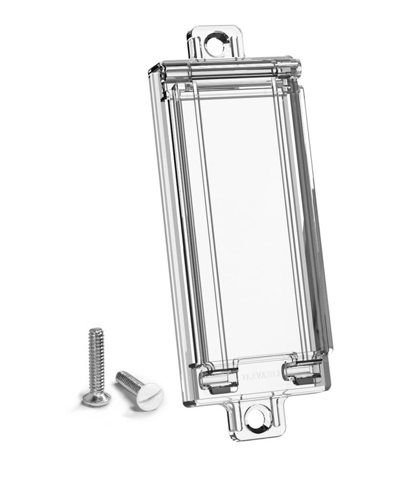 ILIVABLE Light Switch Guard, Child Proof Rocker Switch Plate Cover Prevents Kids or Accidental Turned On/Off Switch While Allowing Access (Clear, 1 Pack) - Image 1