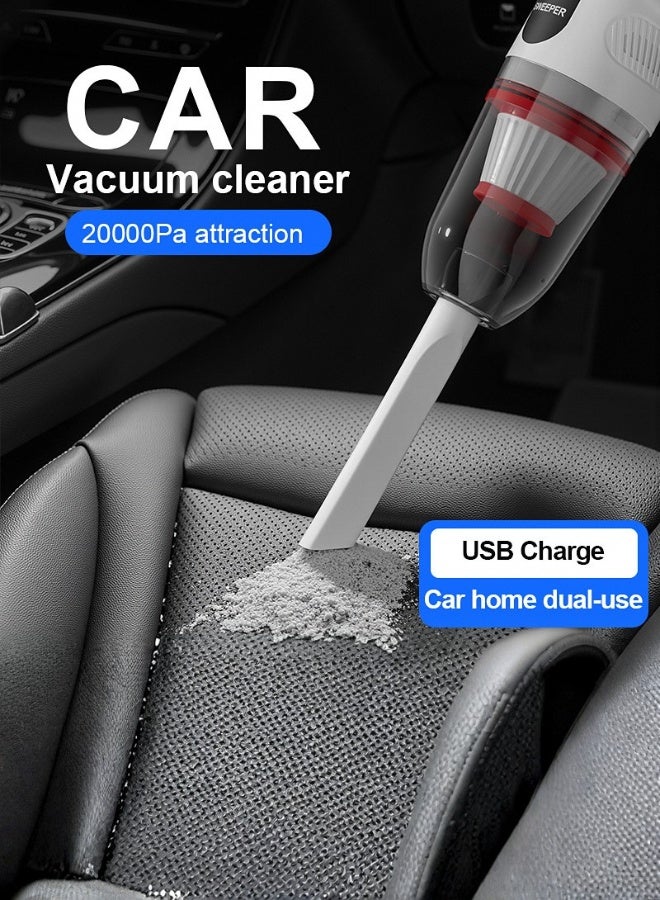 Yaqeen 3 In-1 Cordless Vacuum 120W 20000 Pa powerful Suction, Handheld Vacuum With Washable HEPA Filter Type-C Charging, Vacuum Cleaner For Home, Car, Floor Carpet & Pet Hair - Image 4
