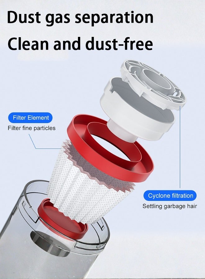 Yaqeen 3 In-1 Cordless Vacuum 120W 20000 Pa powerful Suction, Handheld Vacuum With Washable HEPA Filter Type-C Charging, Vacuum Cleaner For Home, Car, Floor Carpet & Pet Hair - Image 5