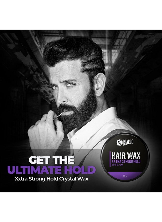 بيردو شمع شعر بيردو إكسترا سترونغهولد، ٥٠ غرام | شمع شعر كريستالي | شمع شعر للرجال | لمسة نهائية لامعة | لمعان | تثبيت قوي جدًا | شمع تصفيف الشعر - Image 2