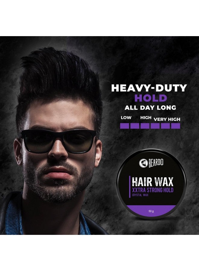 بيردو شمع شعر بيردو إكسترا سترونغهولد، ٥٠ غرام | شمع شعر كريستالي | شمع شعر للرجال | لمسة نهائية لامعة | لمعان | تثبيت قوي جدًا | شمع تصفيف الشعر - Image 5