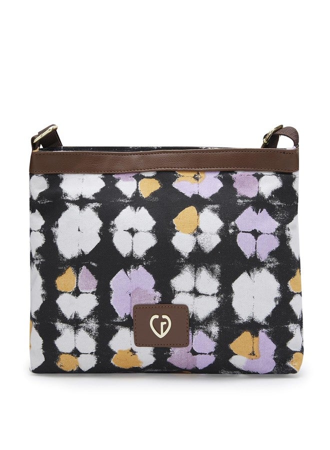 Caprese womens ENORA SB Large BLACK Sling Bag - Image 1