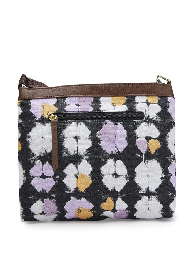 Caprese womens ENORA SB Large BLACK Sling Bag - Image 5