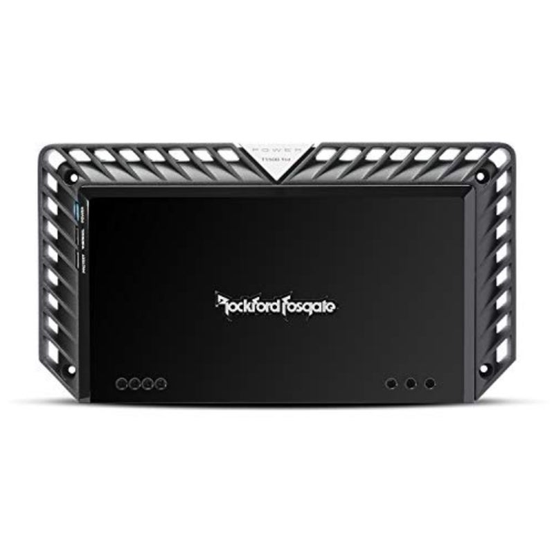 Professional audio amplifier for live sound and studio use, aluminum alloy housing, black finish, stable 1500W constant power output - Image 1