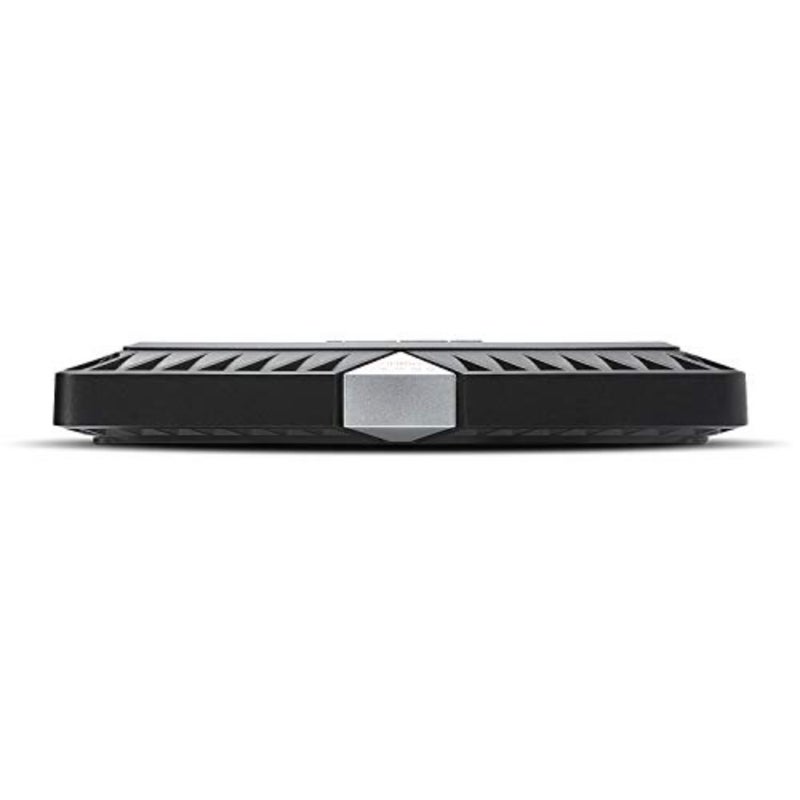 Professional audio amplifier for live sound and studio use, aluminum alloy housing, black finish, stable 1500W constant power output - Image 5
