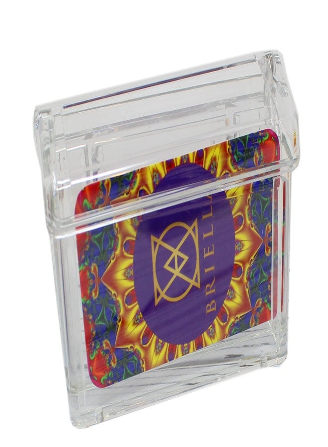 Zelica Business Card Holder with Cover, Outdoor Wall Mounted Clear Acrylic Hinged (2 Pack) - Image 5
