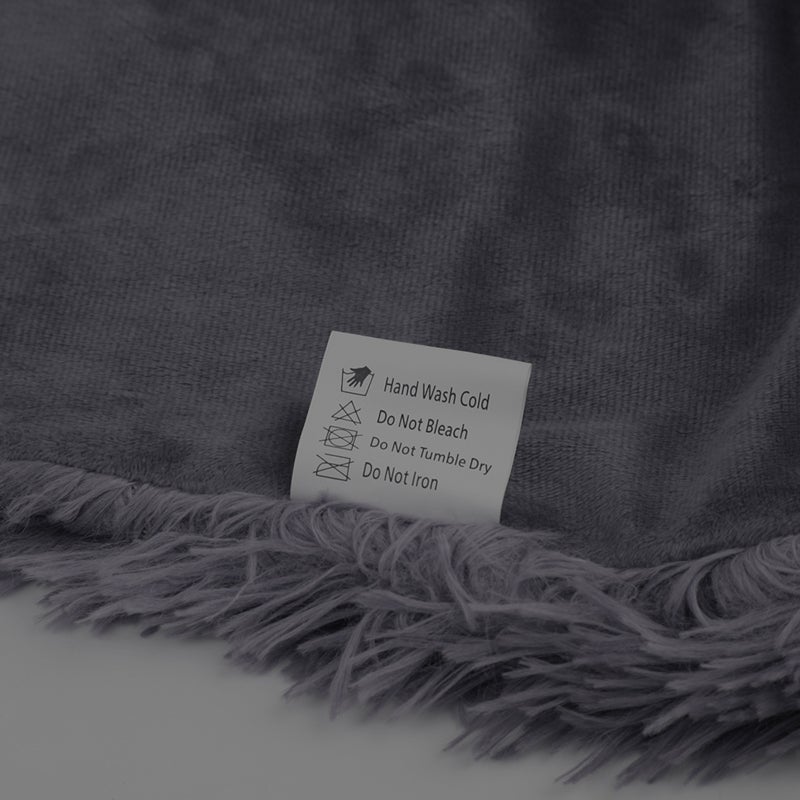 Soft Blanket 51"x63" Super Soft & Cozy Cozy Throw - Elegant Decoration Luxury Blanket for Home Bedroom, Living Room Couch Sofa - Image 5