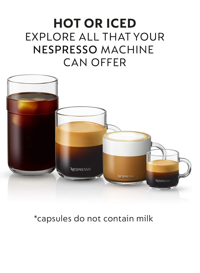 Nespresso Capsules VertuoLine Barista Flavored Pack Roasted Hazelnut Sweet Vanilla and Golden Caramel Mild Roast Coffee 30 Count - Image 2