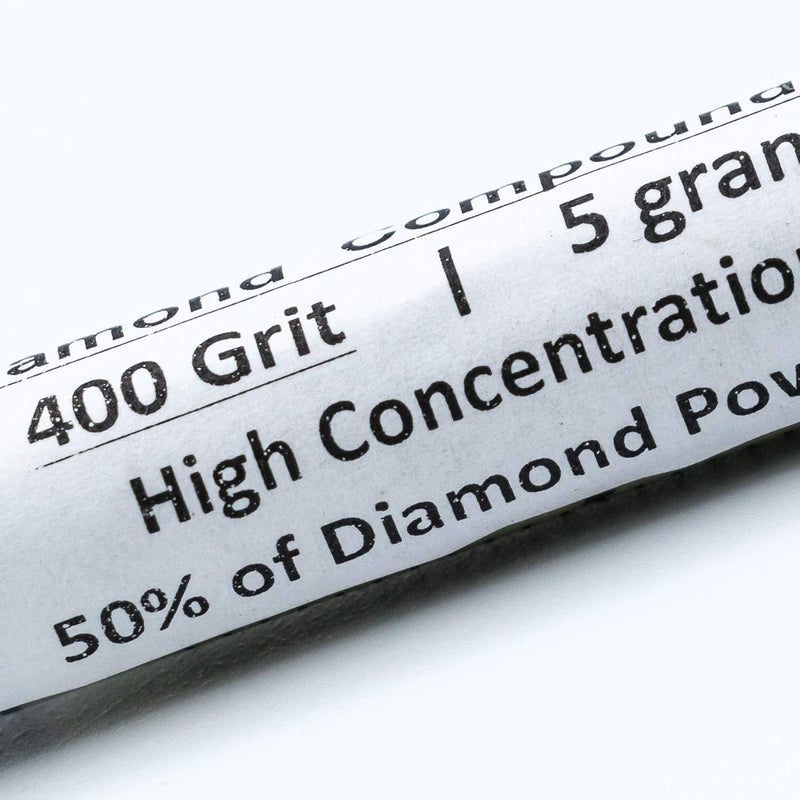 TechDiamondTools Diamond Lapping Paste Polishing Compound USA Made 400 Grit Mesh 54-80 Microns Lapping Compound for Rock Glass Metal Jewelry Resin Marble with High Concentration of Diamond Powder - Image 5