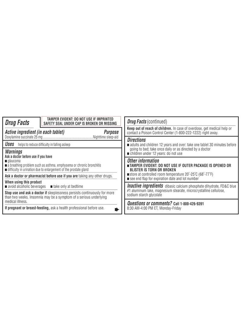 Kirkland Sleep Aid 192 Tablets  - Image 2