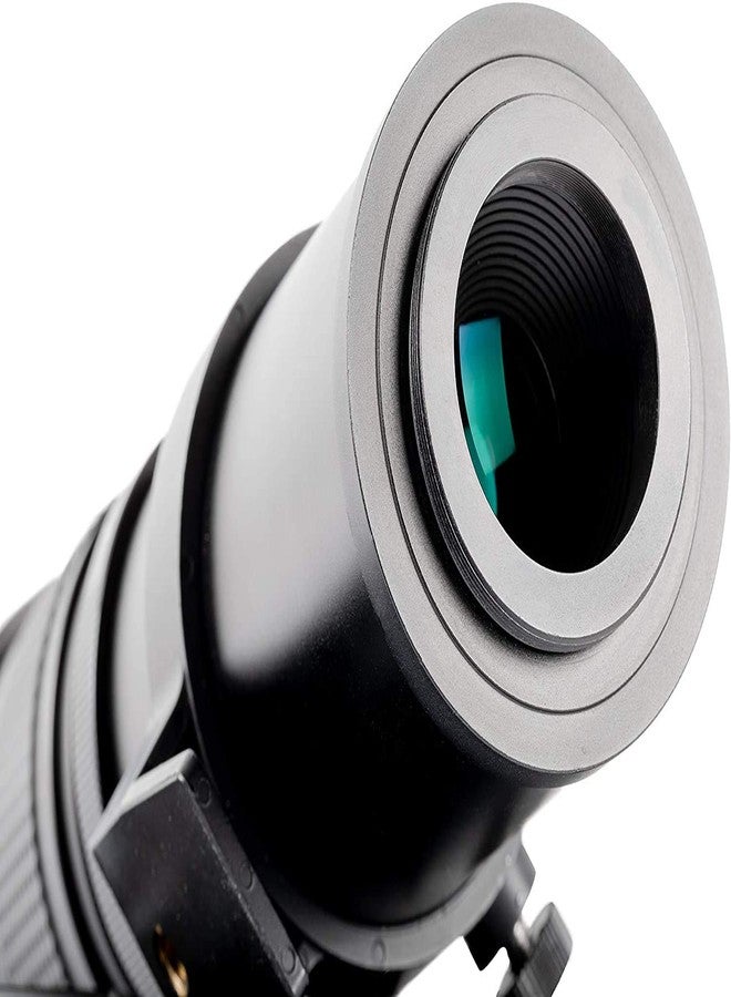 Ultimaxx 420-800mm f/8.3-16 Super HD Manual Telephoto Zoom T-Mount Lens Kit for Canon EOS R & RP Mirrorless Cameras - Includes: T-Mount to Canon RF-Mount Adapter & More - Image 4