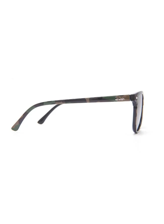 Lee Cooper Polarized Sunglasses Black Frame G15 Mirror Lens 50mm  - LCK105C03