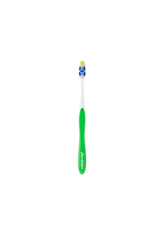 Jordan Total Clean Soft Toothbrush Pack of 4 - Whole Mouth Clean with Tongue Cleaner - Image 3