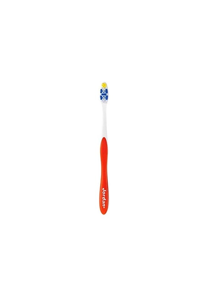 Jordan Total Clean Soft Toothbrush Pack of 4 - Whole Mouth Clean with Tongue Cleaner - Image 5