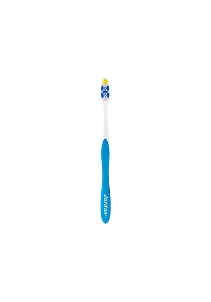 Jordan Total Clean Soft Toothbrush Pack of 4 - Whole Mouth Clean with Tongue Cleaner - Image 2