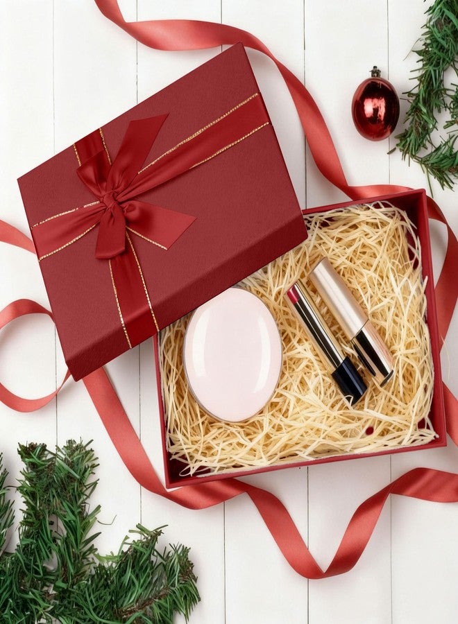JOYIT Red Gift Box 16.5''x13''x5.5'' - Large Gift Boxes with Lid for Presents Packaging, Birthday, Christmas, Wedding, Anniversary, Big Gift Box with Ribbon, Shred Filler, Card, Wax Seal (Red) - Image 4