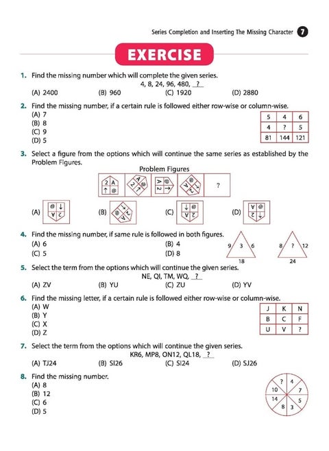 MTG Olympiad Reasoning Workbook Class 6 - Enhances Lateral Thinking & Analytical Skills, Reasoning Workbook For SOF Olympiad & Talent Search Exam