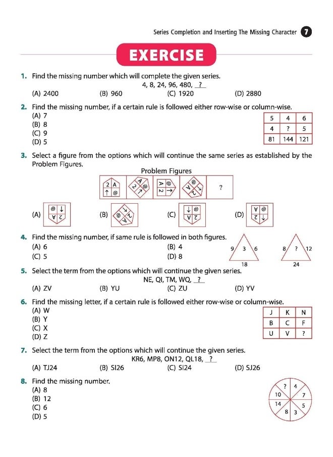 MTG Olympiad Reasoning Workbook Class 6 - Enhances Lateral Thinking & Analytical Skills, Reasoning Workbook For SOF Olympiad & Talent Search Exam  - Image 1